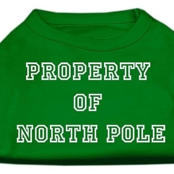 Mirage Pet Products Property of North Pole Screen Print Shirts