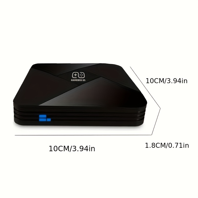 M5 Home Game Console HD 4K Console TV Double Wireless Rocker 9 Big Simulator Game Support: CPS/GB/GBC/GBA/MD/SFC/FC/PS1 Controller Embedded Game Console