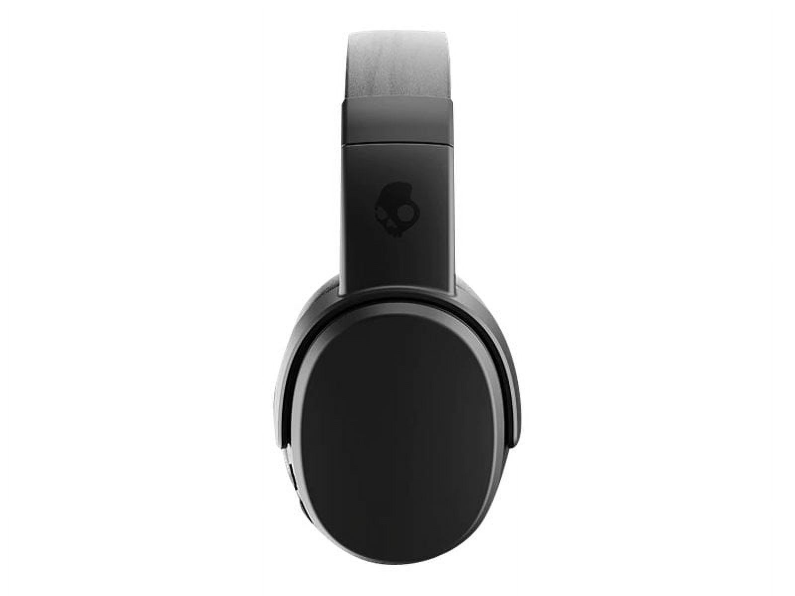 Restored Skullcandy Crusher Wireless - Headphones with mic - full size - Bluetooth - wireless - noise isolating - black, coral (Refurbished)