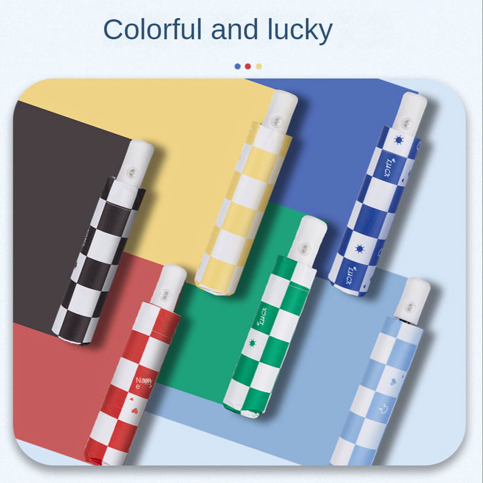 Compact Travel Umbrella Windproof Automatic Folding Umbrellas For Rain