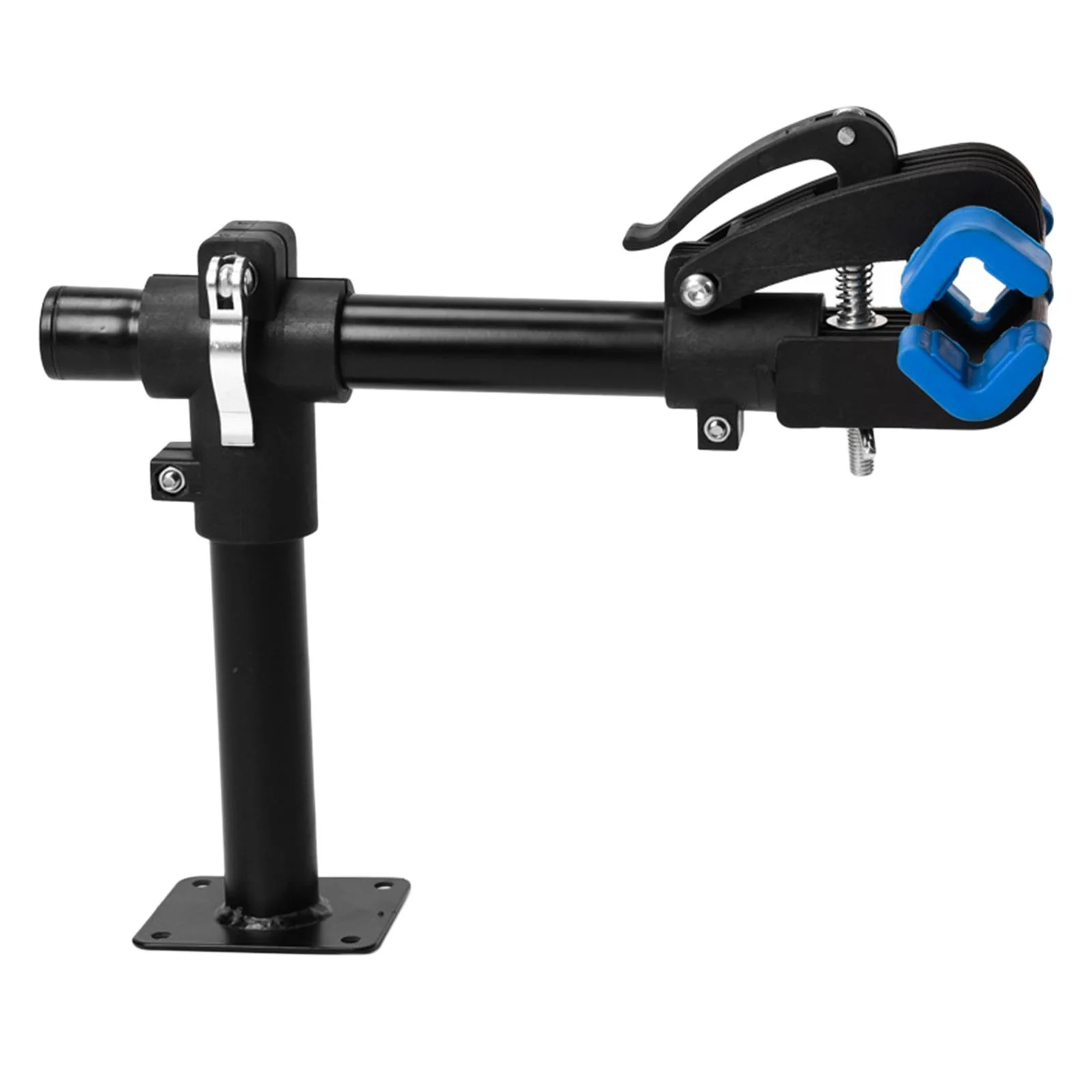 Foldable Wall Mounting Rack Hanger Bikes Repair Stand Maintenance Clamp Holder Home Garage Workstand with Adjustment Clamp 36x26cm