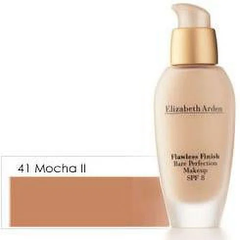 Elizabeth Arden Flawless Finish Bare Perfection Makeup Sunscreen SPF 8 (Beige 40) 1 Oz / 30 mL