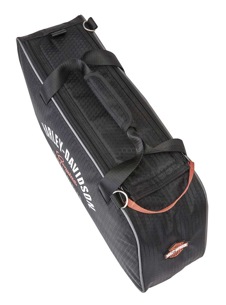 Harley-Davidson Ripstop Honeycomb Tour Pack, 19 x 9 x 4.75 inches 99306-BLACK, Harley Davidson