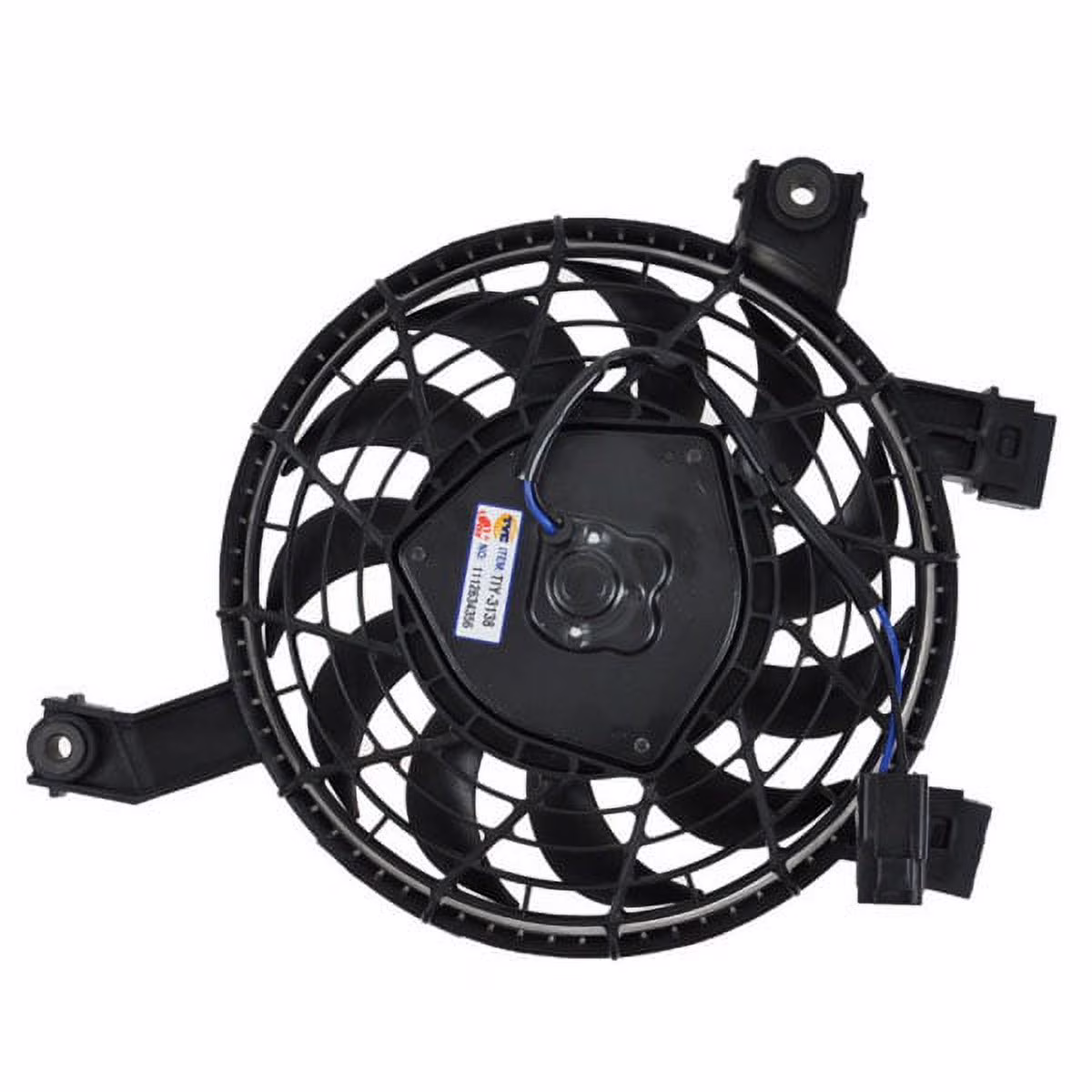 TYC For 03-08 GX470 AC AC Condenser Cooling Fan Motor Assembly w/ Blade Shroud