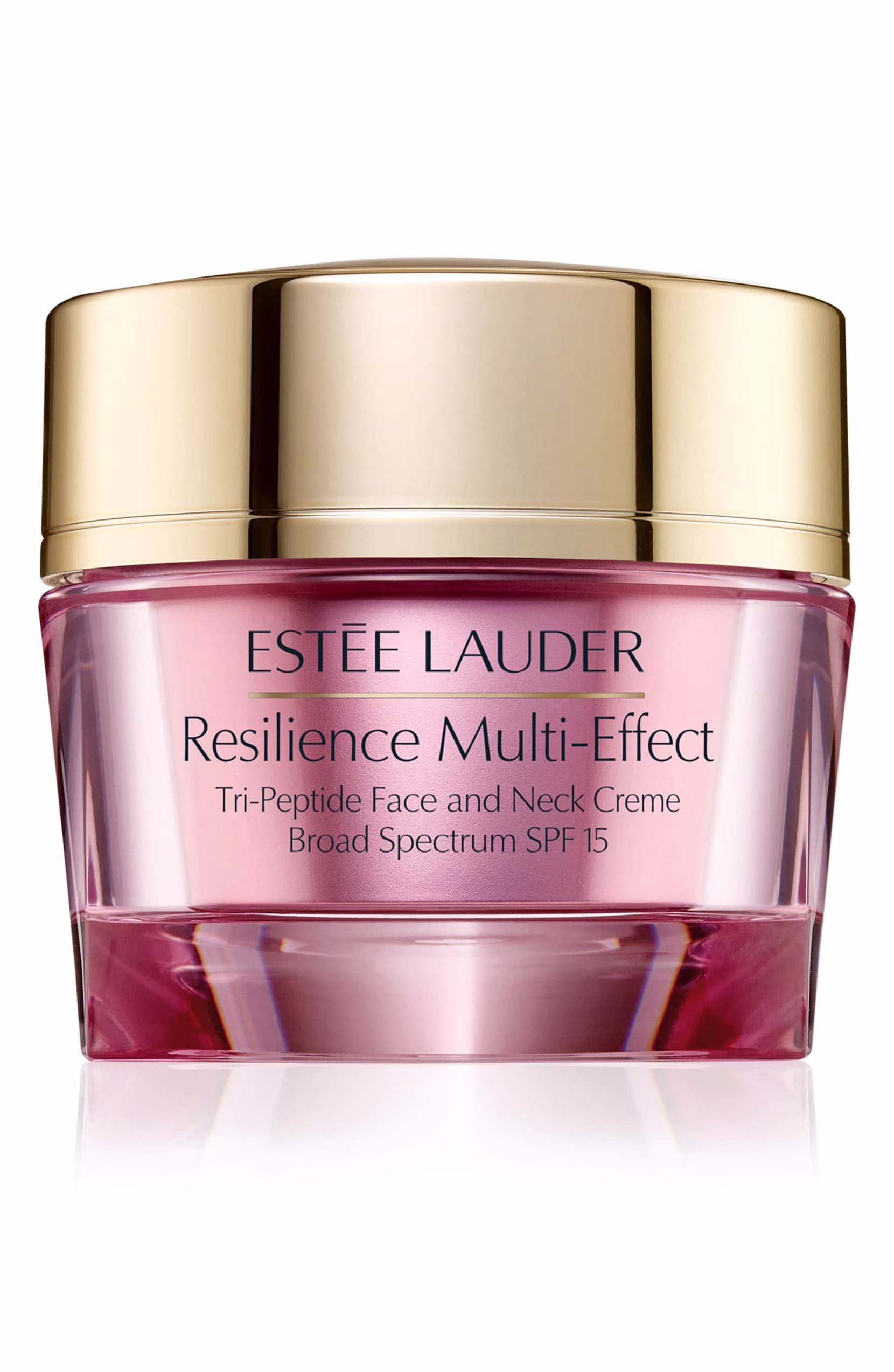 Revitalize and Protect Your Skin with Estee Lauder Resilience Multi-Effect Tri-Peptide Face And Neck Creme SPF 15 - Ideal for Normal/Combination Skin, 2.5 Oz / 75Ml