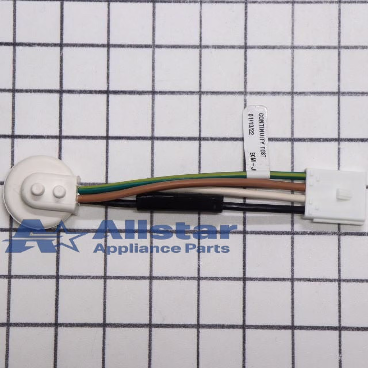 Whirlpool Refrigerator Ice Maker Round Wire Harness WP628172