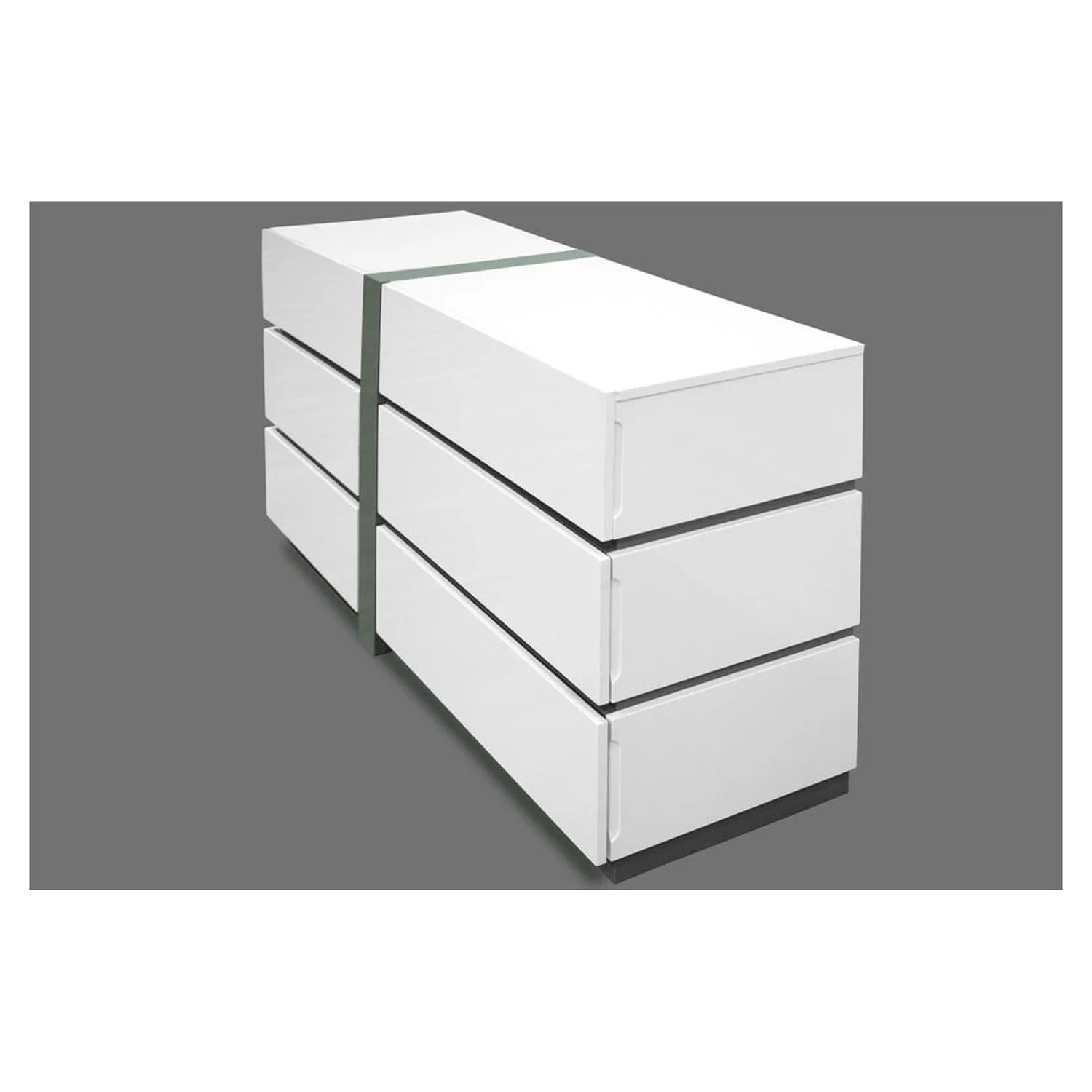 Best Master Seville 5-Piece Engineered Wood Cal King Bedroom Set in White