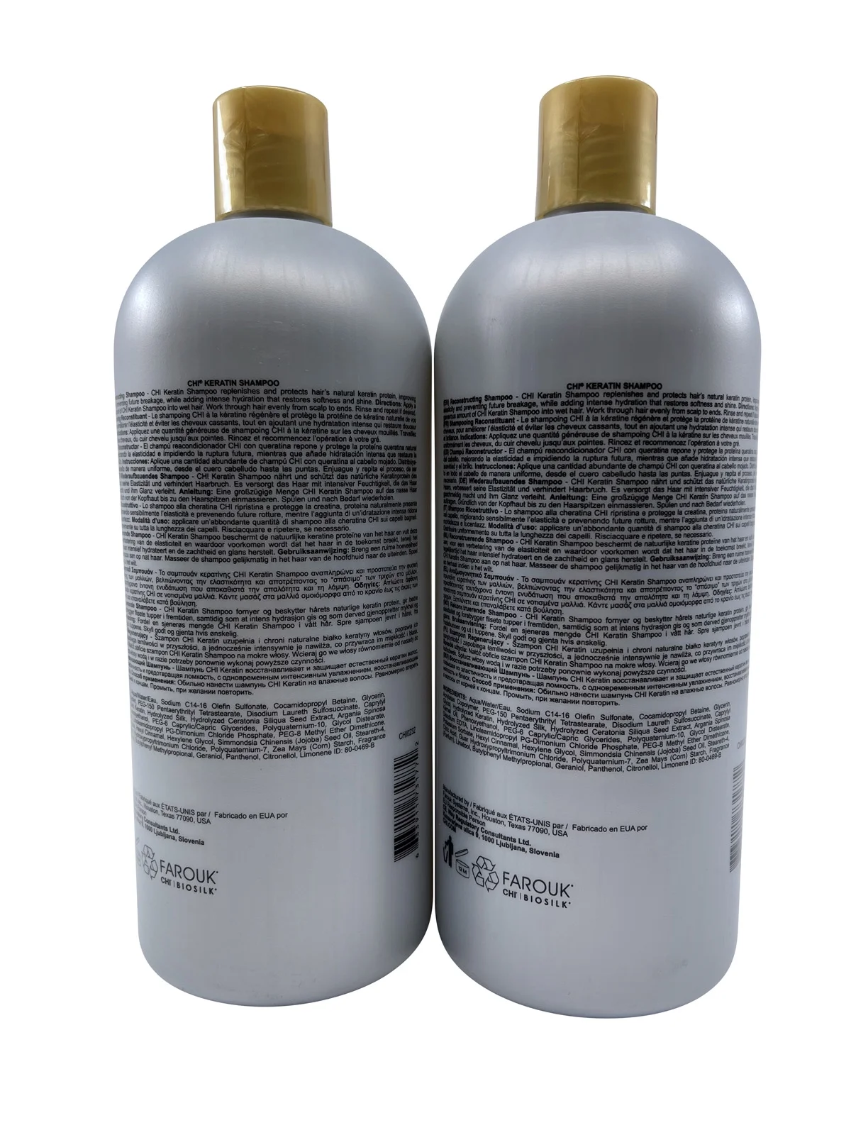 Chi Keratin Shampoo 32 oz Pack of 2