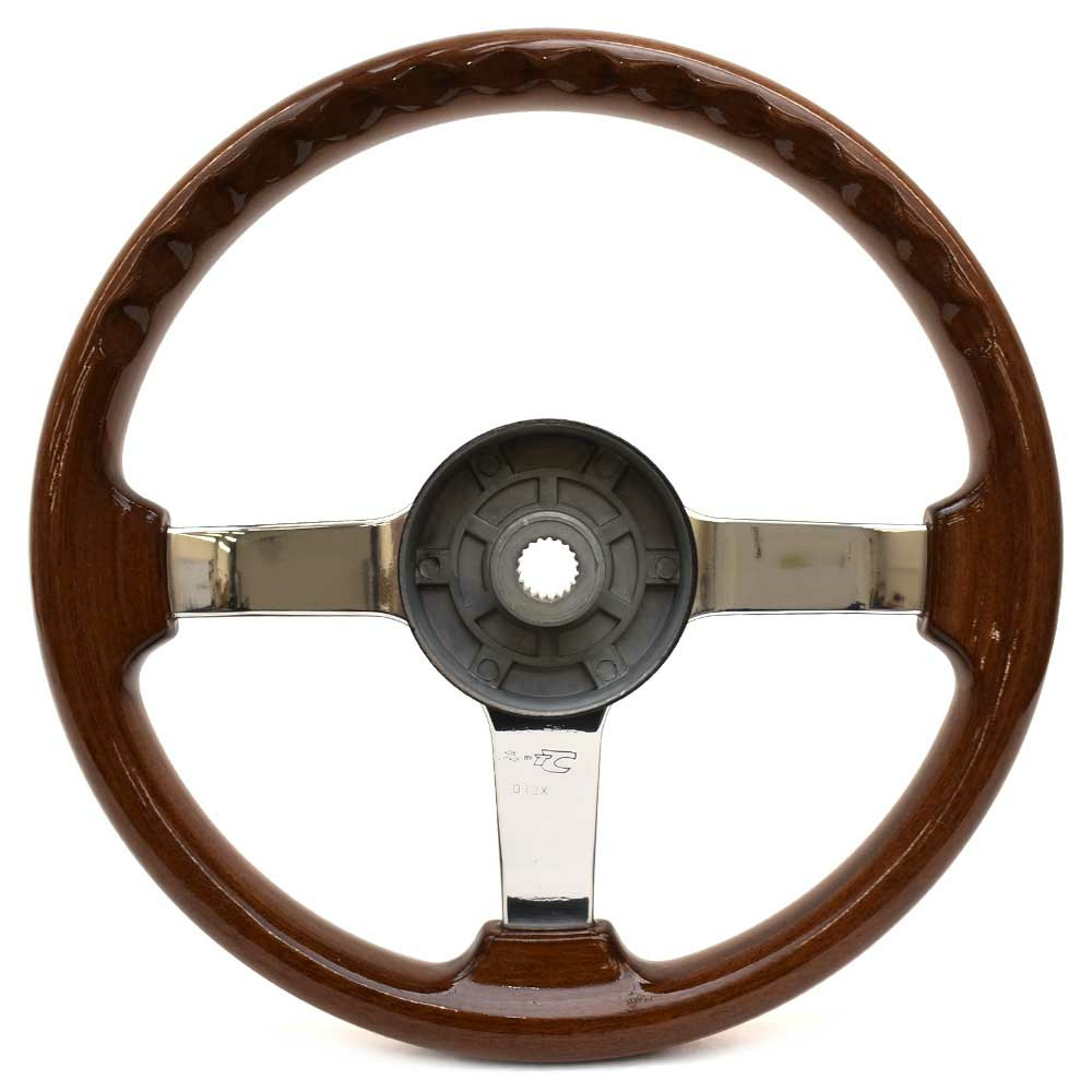 Four Winns Boat Steering Wheel 040-0615 | 13 3/4 Inch Wood Splined