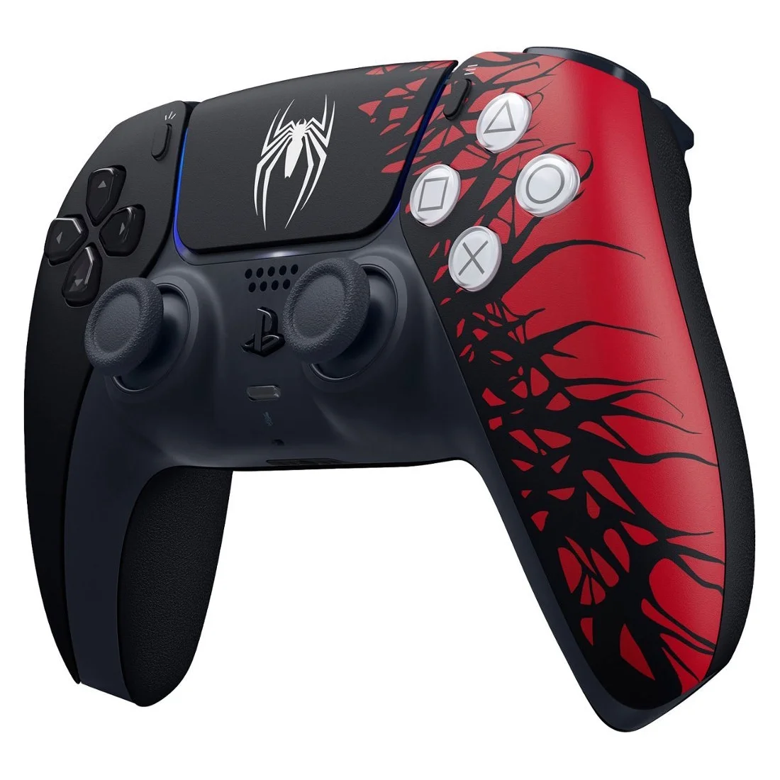 Sony PlayStation 5 Disc Marvel’s Spider-Man 2 Bundle with Extra Purple Controller Bundle and Cleaning Cloth