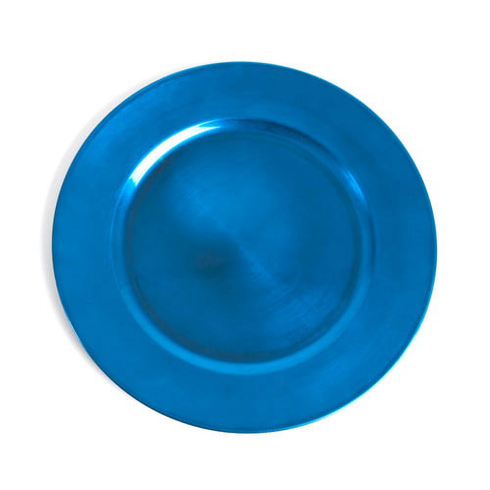 SARO CH001.PS13R 13 in. Round Classic Design Charger Plate - Pistachio  Set of 4