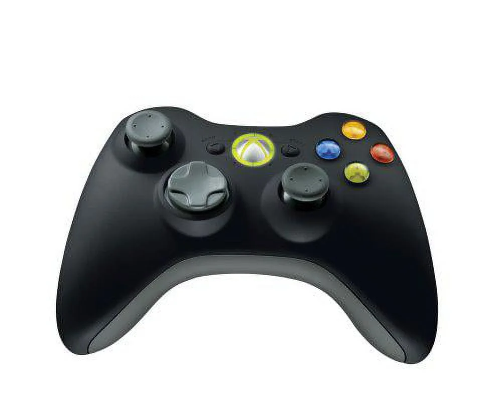 Original Microsoft Xbox 360 Wireless Controller Black