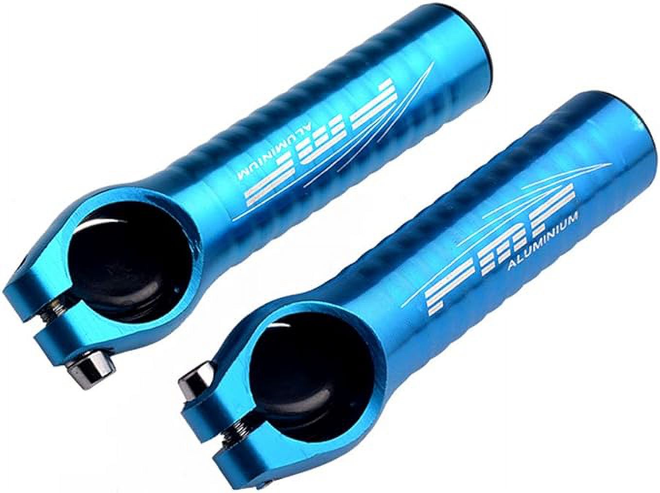 1 Pair Bike MTB Cycling Handlebar Ends Handle Bar Road Mountain Aluminum Alloy(Black, Blue, Red, Silver, Gold)