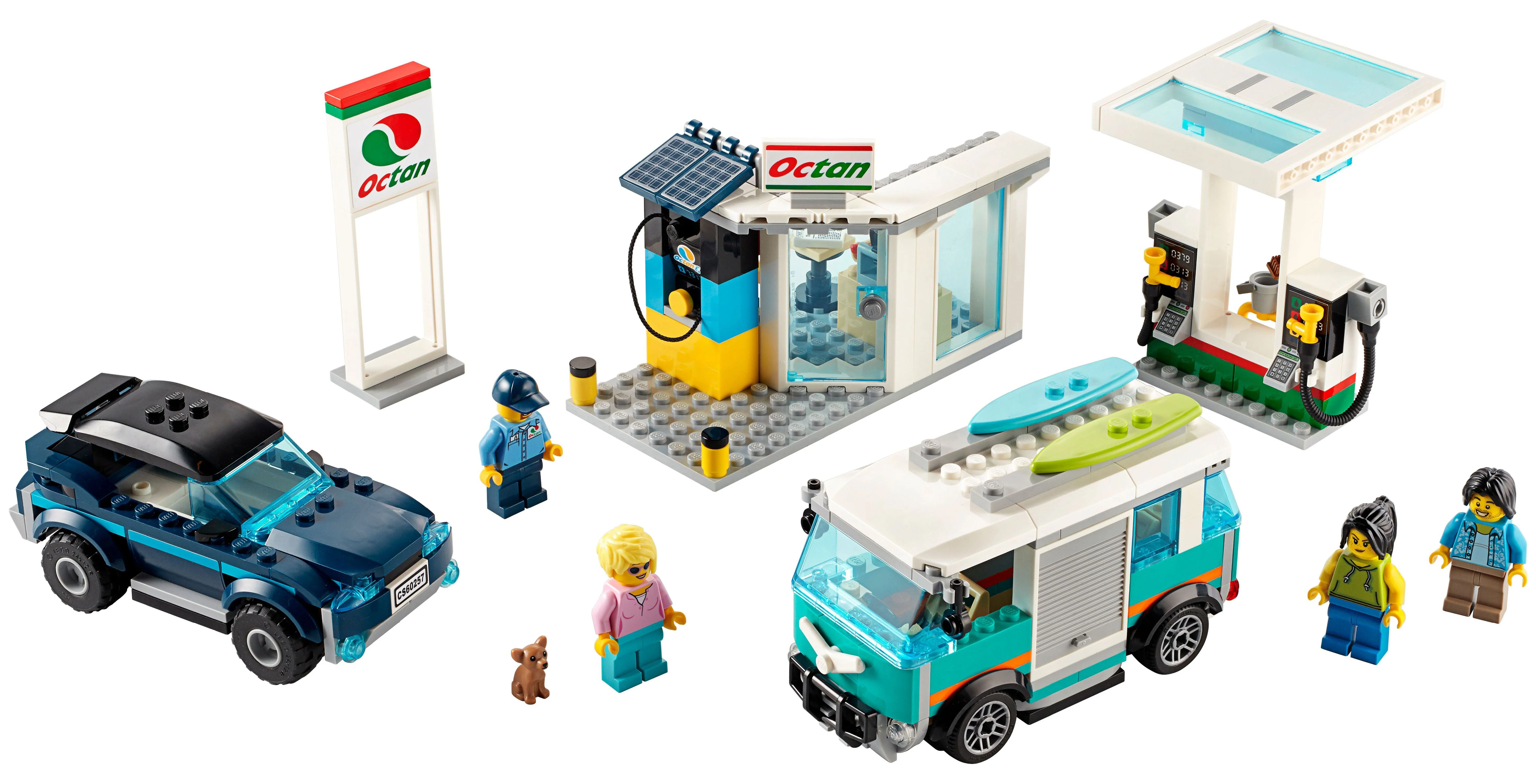 LEGO City Service Station 60257 Building Sets for Kids (354 Pieces)