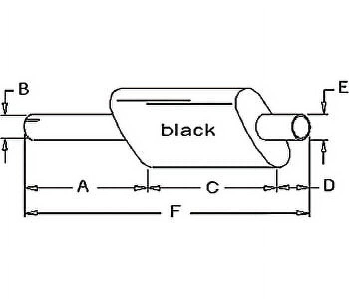 RAParts AMK928712 Muffler