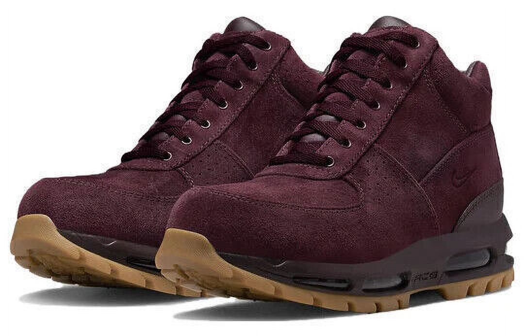 Nike Air Max Goadome 865031-602 Men's Deep Burgundy Suede Ankle Boots GAS56 (7.5)