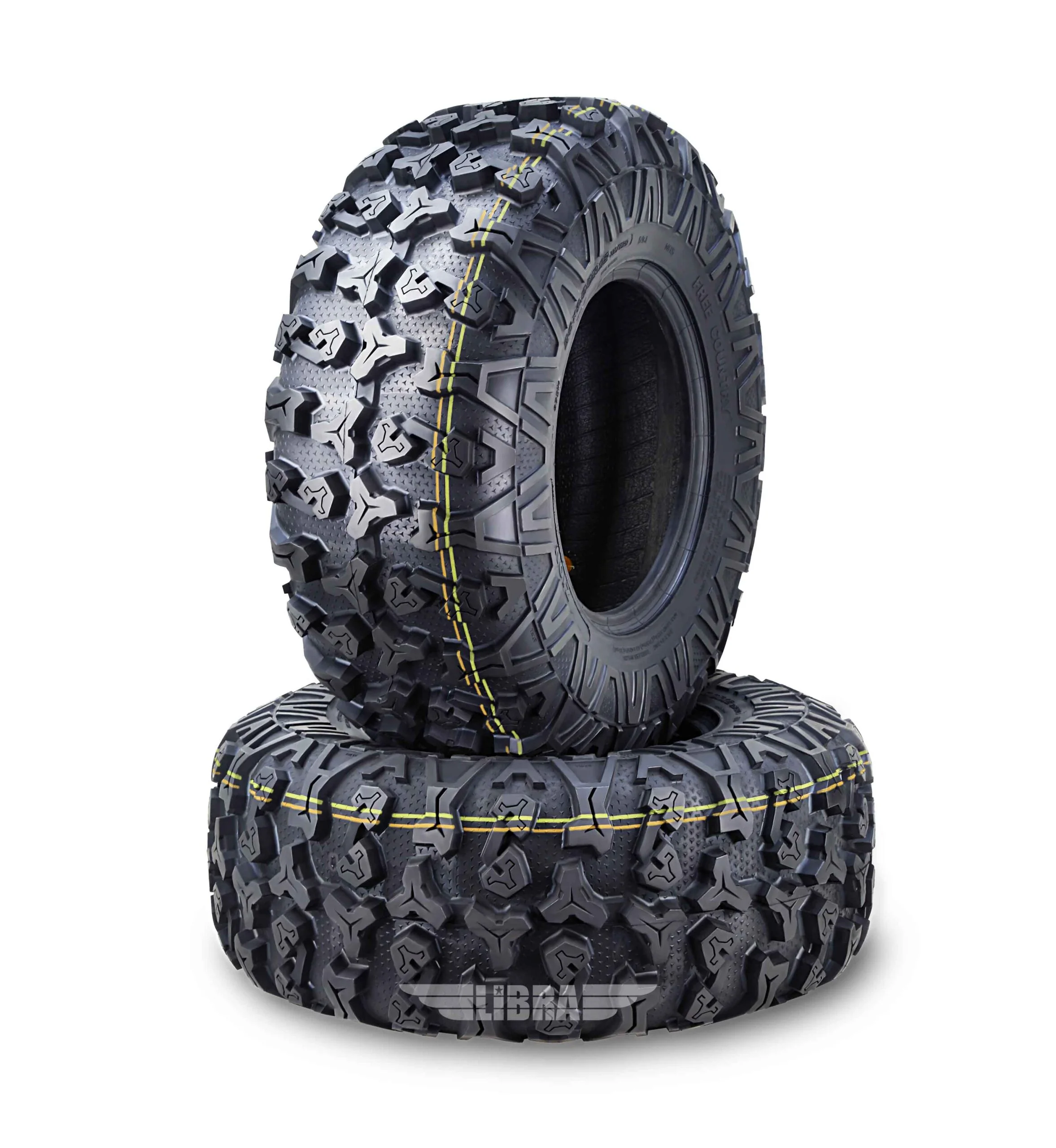 (2) Premium FREE COUNTRY 8PR ATV/UTV Tires 26x9x12 fit 12-20 Kawasaki TERYX front