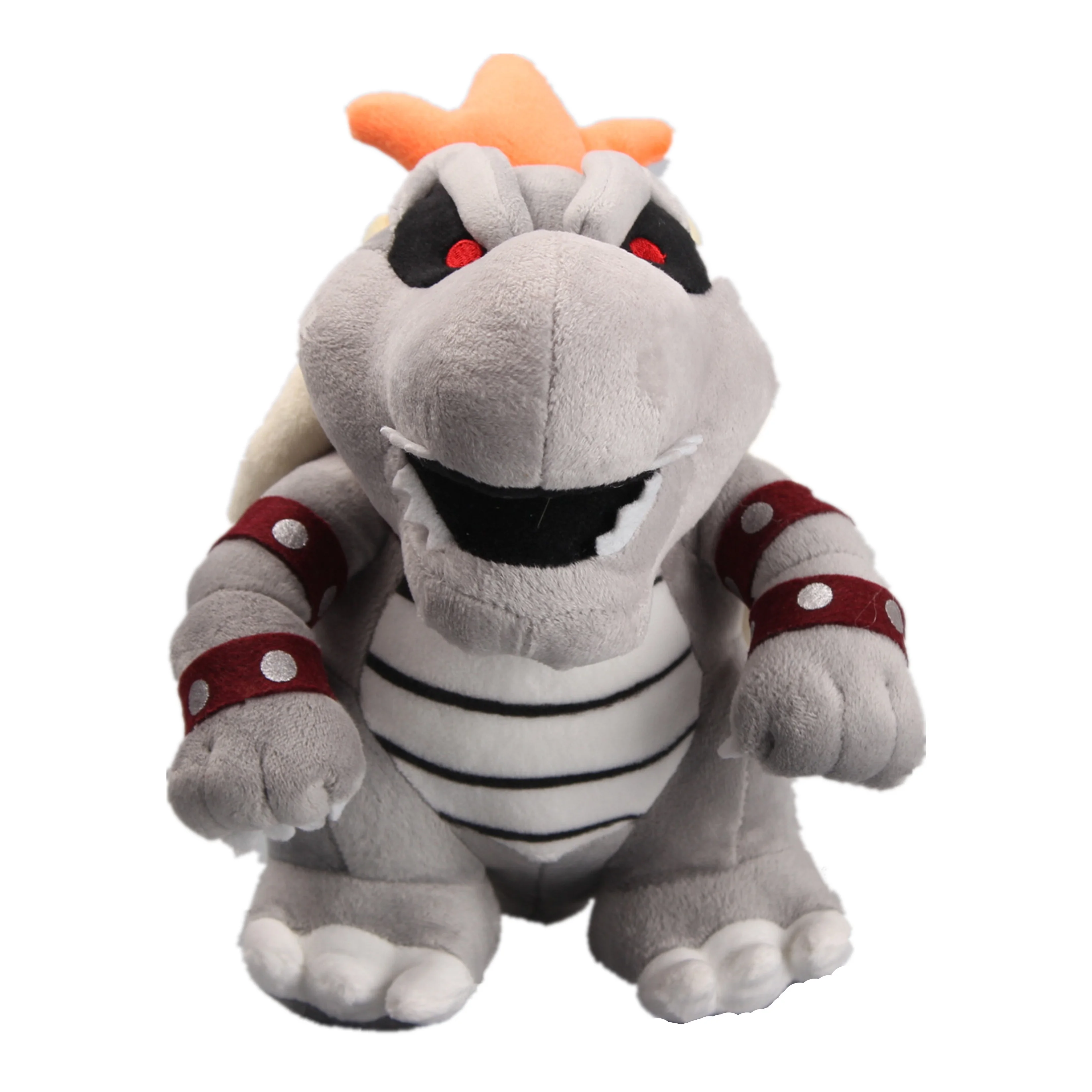 uiuoutoy Super Mario Bros. King Bowser & & Dry Bowser & Dark Bowser Plush 10'' Set of 3 pcs