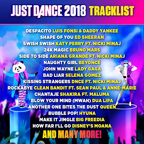 Just Dance 2018, Ubisoft, Xbox 360, 887256028275