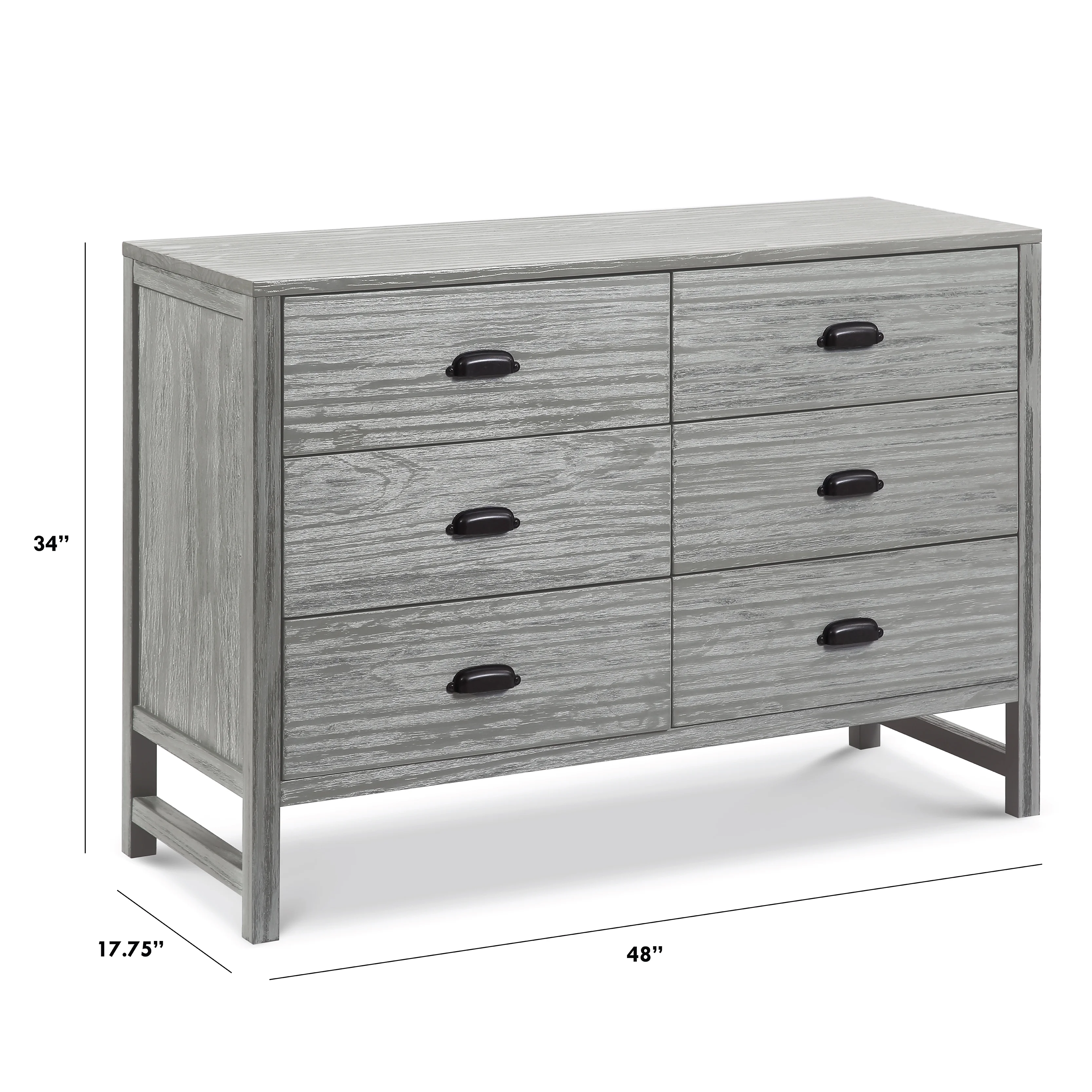 DaVinci Fairway 6-Drawer Double Dresser
