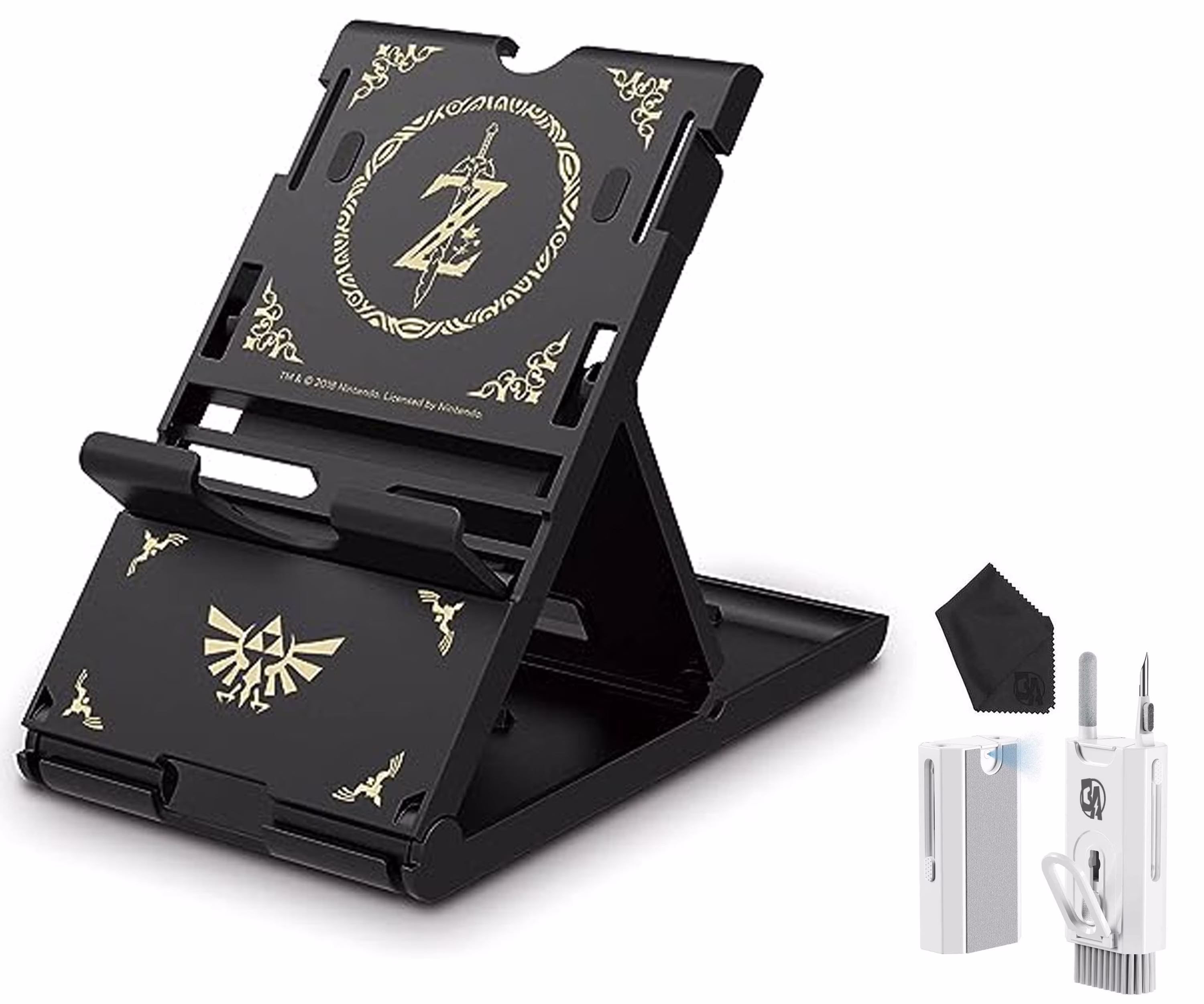 Nintendo Switch Compact Playstand Officially Licensed by Nintendo with BOLT AXTION Bundle