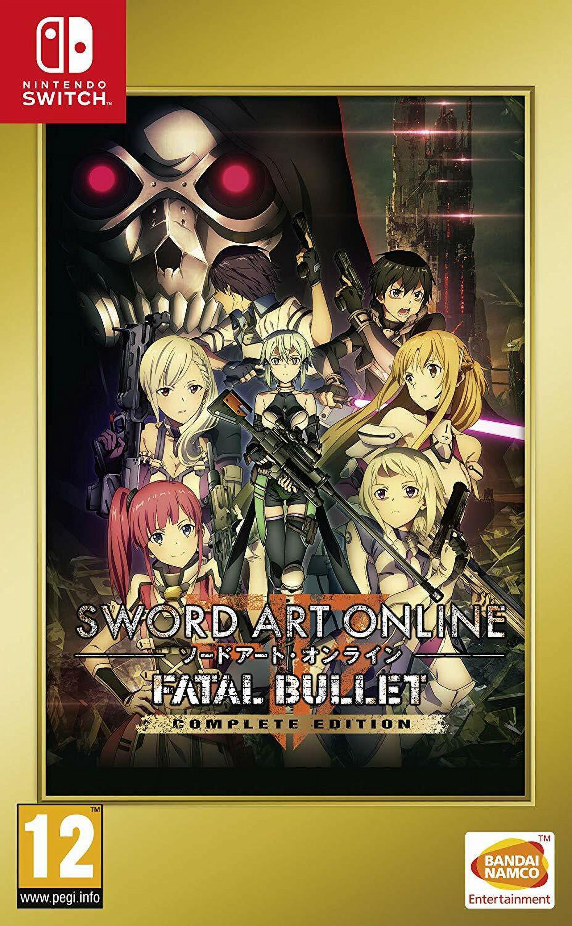 Sword Art Online: Fatal Bullet - Complete Edition [Nintendo Switch Bandai] NEW