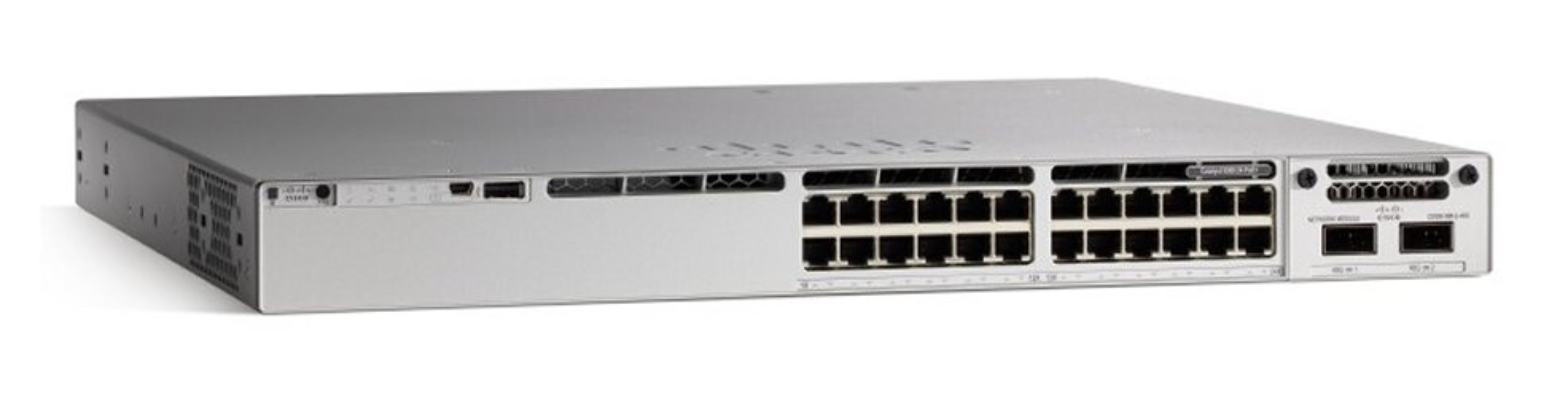 New Cisco C9300-24UX-A 24 Port UPoE MultiGb Managed Catalyst Switch