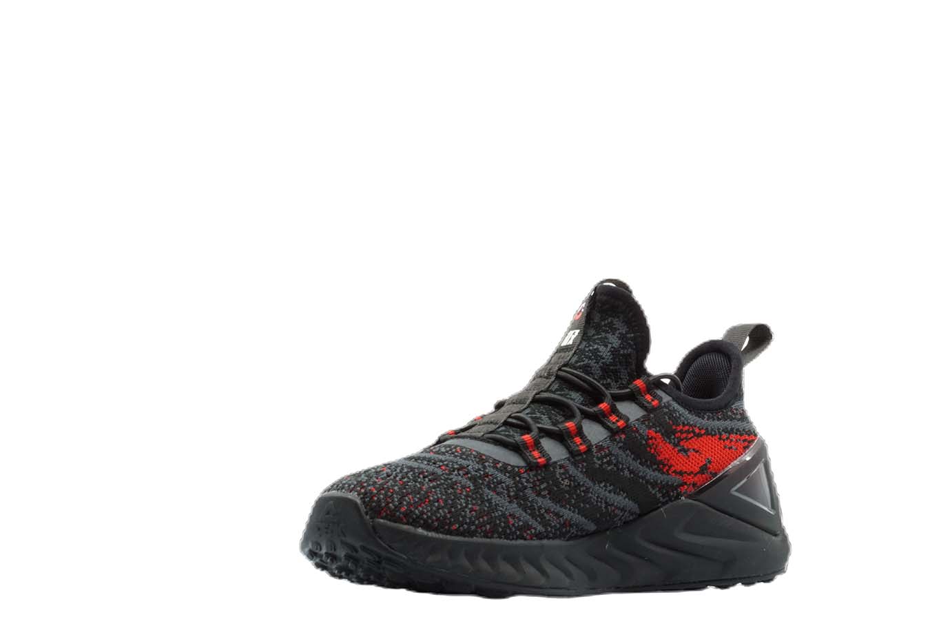 [EK9450] Kids Youth Peak Taichi 1.0 Plus Black Melange Running Shoes - 5.5 - (Youth)