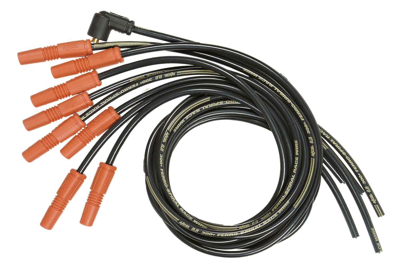 Universal Fit 300+ Race Spark Plug Wire Set Fits select: 1966-1970 FORD MUSTANG, 1975-1981 FORD F150
