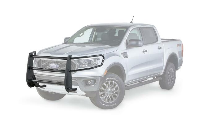 Warn 103386 1-Piece Black Powder Coated Grille Guard