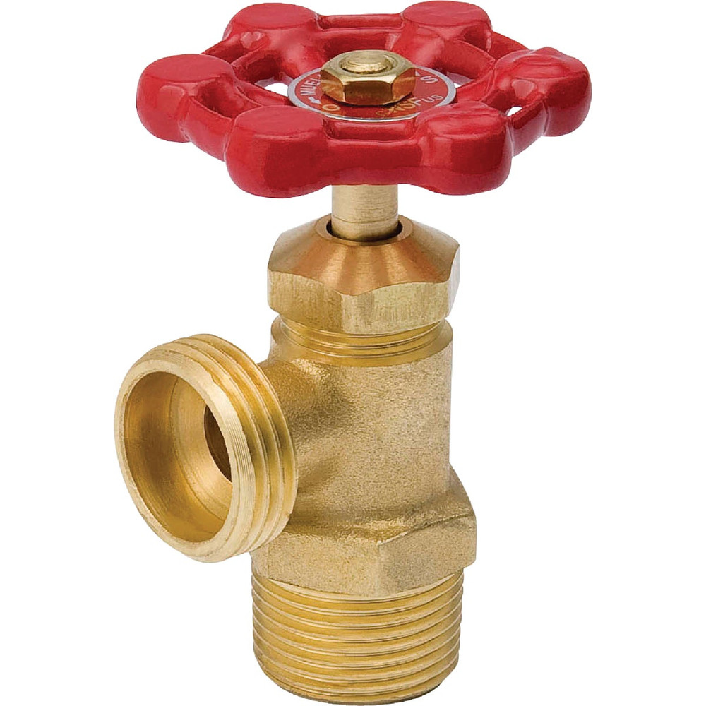 ProLine 3-4 In. MIP x 3-4 In. Hose Thread Brass Cast Iron Boiler Drain 102-004NL 102-004NL 401902