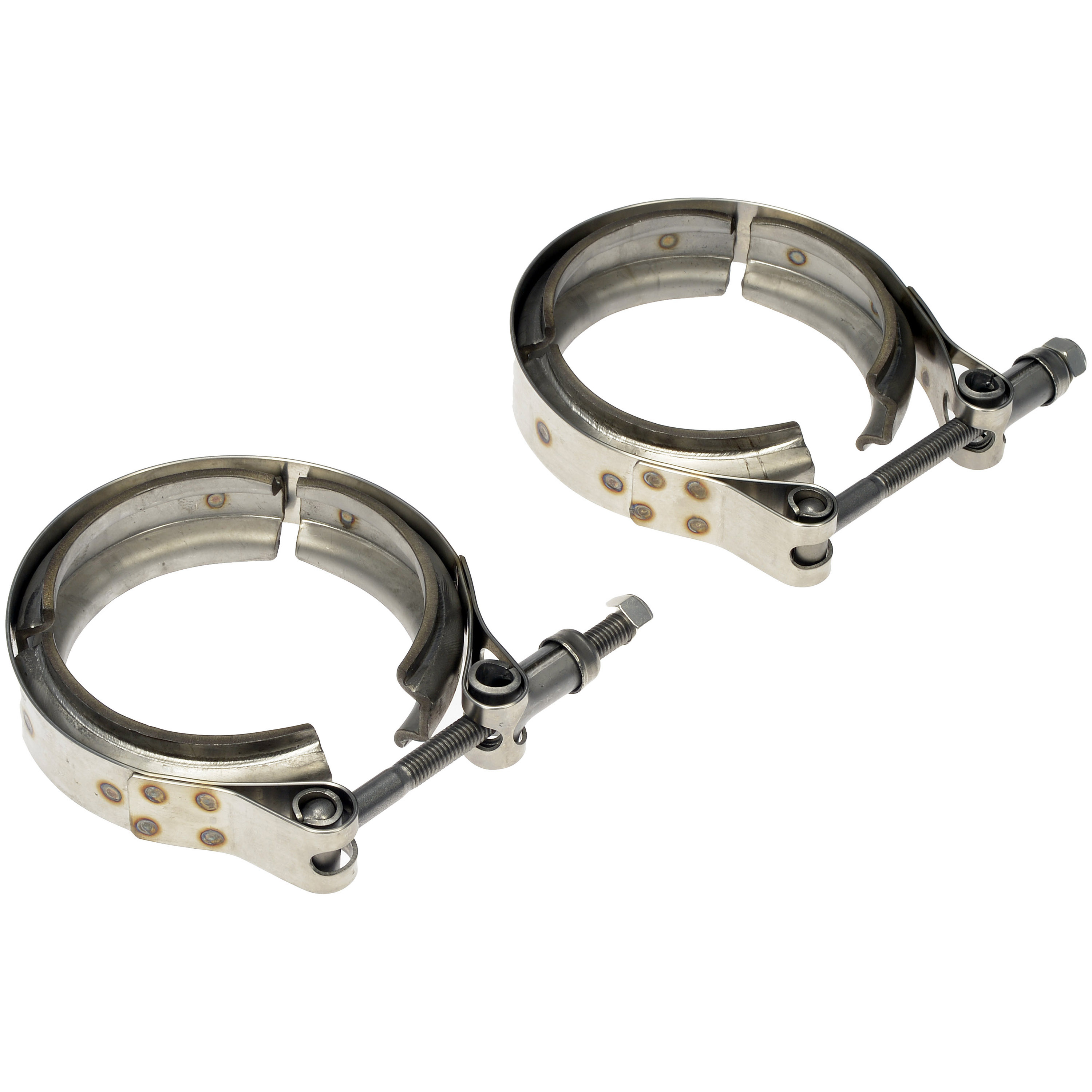 Dorman 903-2002 Exhaust Gas Recirculation (EGR) Cooler Clamp and Gasket Set for Specific Mack / Volvo Models