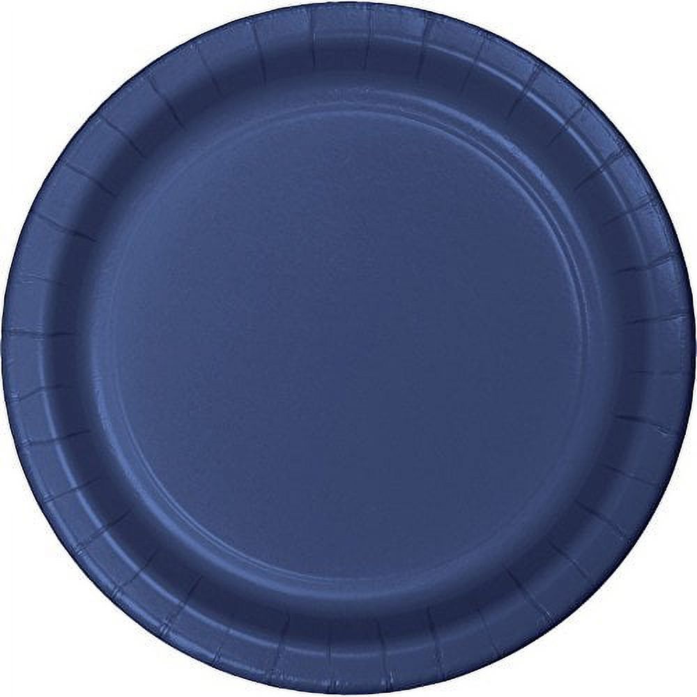 Club Pack of 240 Navy Blue Disposable Paper Party Lunch Plates 7