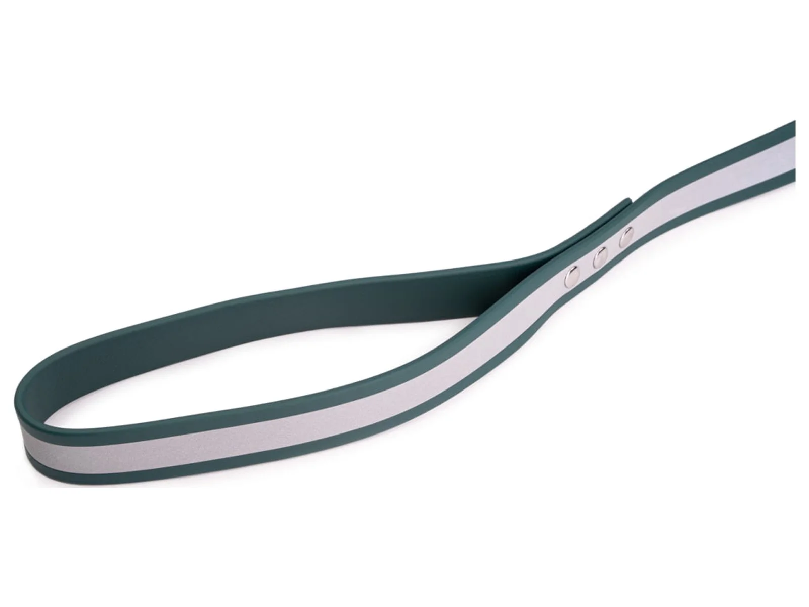 King Buck Waterproof Soft-touch Reflective Leash, Deep Teal, 6 foot, KB-WRL-DT-6