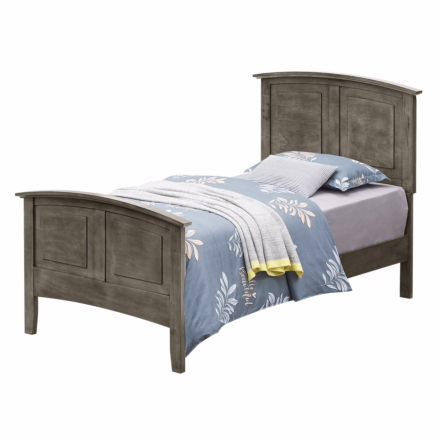 Maykoosh Baroque Bliss G5405A-TB Twin Bed ( 2 Boxes) , Gray