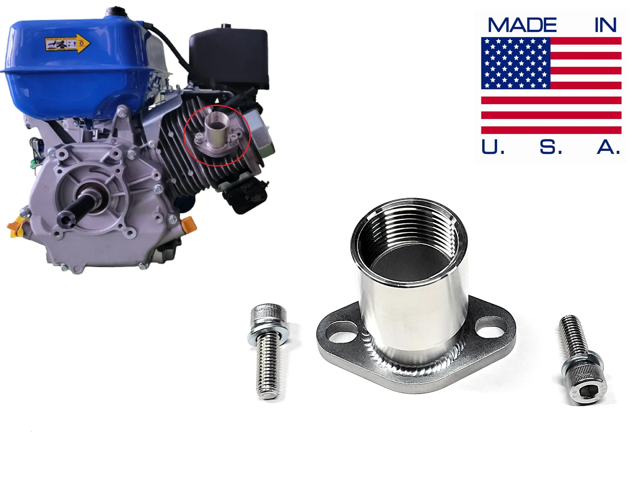 Exhaust Adaptor Male & Female 1