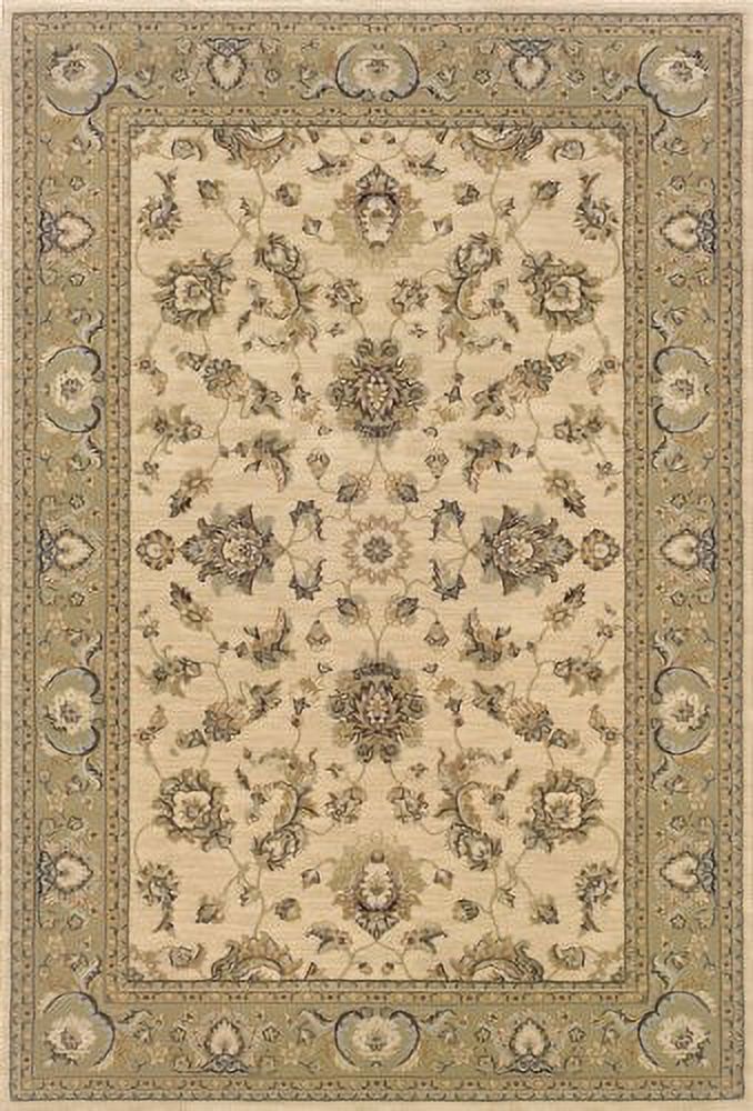 Sphinx Ariana Area Rug 2153C Traditional Ivory Bordered Vines 5' 3