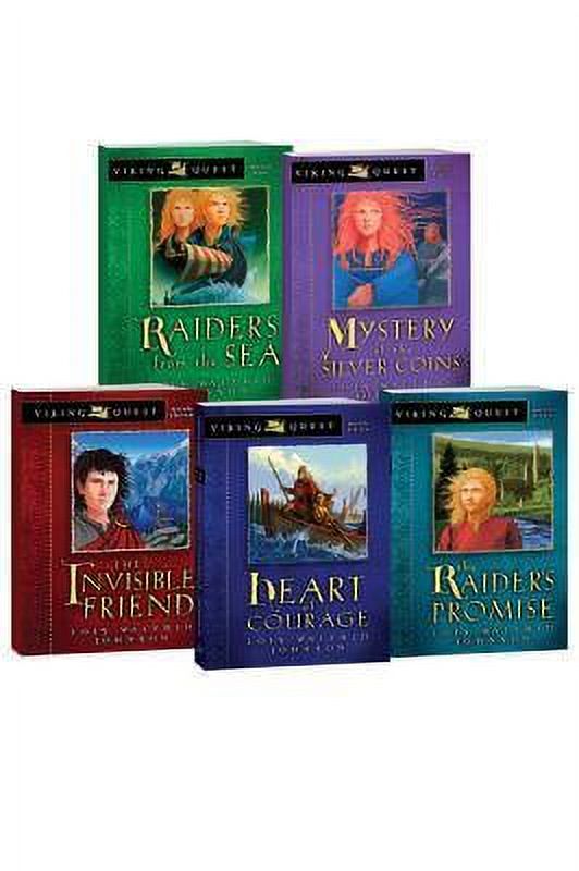 Viking Quest Complete Set : Raiders From the Sea; Mystery of the Silver Coins; The Invisible Friend; Heart of Courage; The Raider's Promise