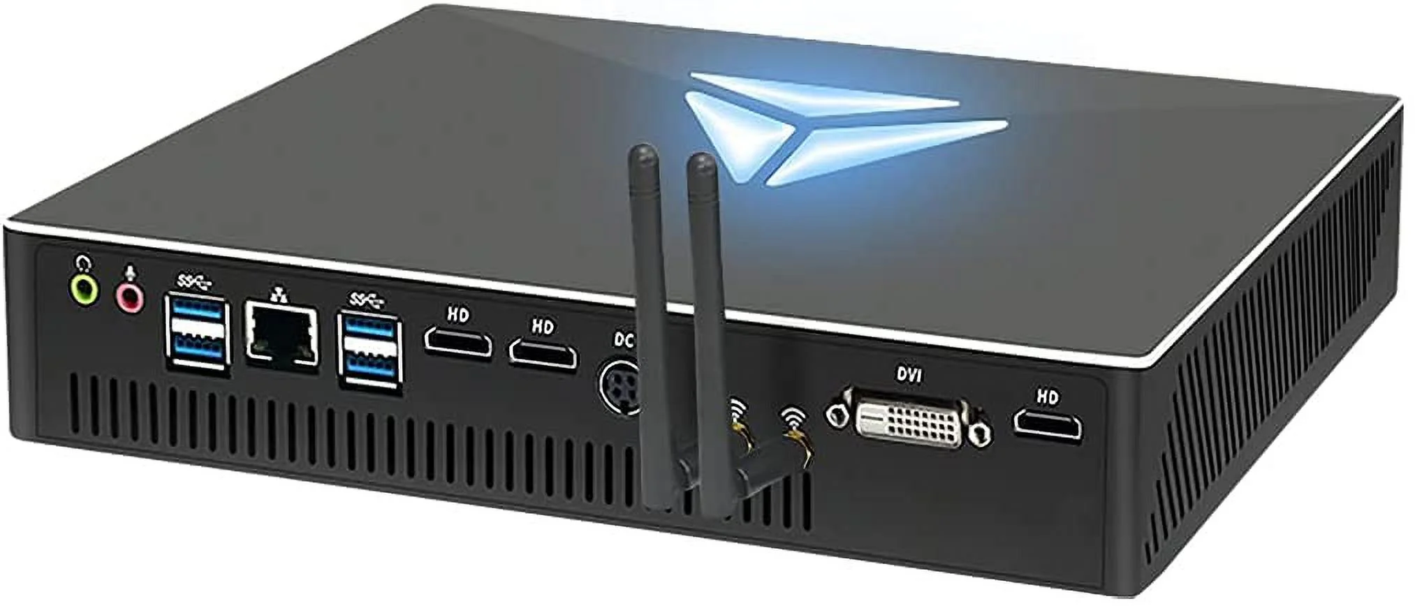PARTAKER Mini Gaming PC,Desktop Computer,Powerful Mini PC with Core i5 10400F Hexa Core Processor, 32GB DDR4 1TB SSD, GTX1050Ti, 4K, Dual Monitor Capable, Win10 Pro