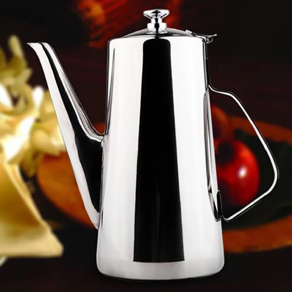 68 Ounces Water Jug, Stainless Steel Jug With Lid, Water , Tea Pot For Hot/Cold Juice, Tea, Milk And Coffee 2L