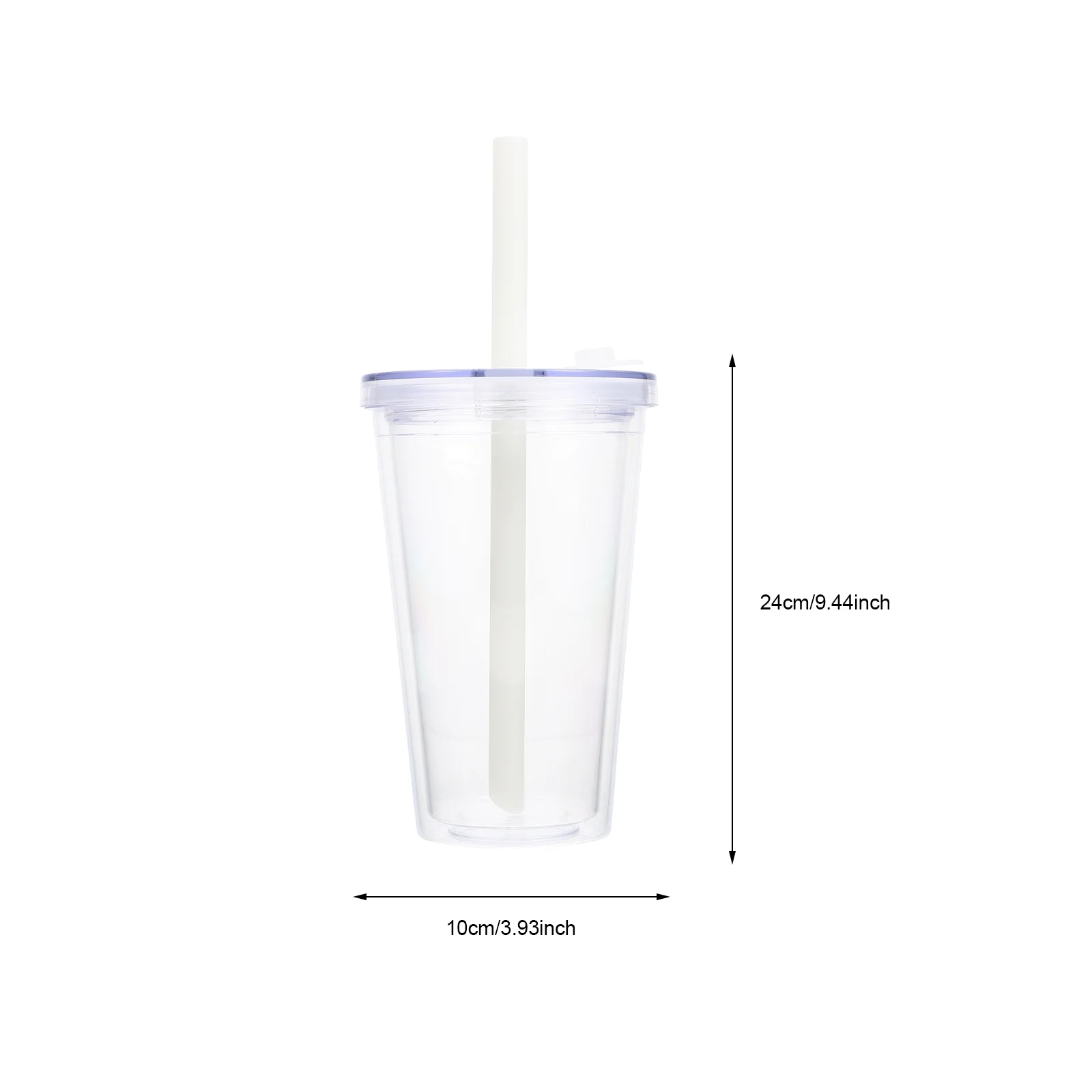 NUOLUX Cup Cups Bottle Tea Boba Smoothie Water Tumbler Reusable Iced Bubble Beverage Mouth Juice Wide Coffee Straw Juicing