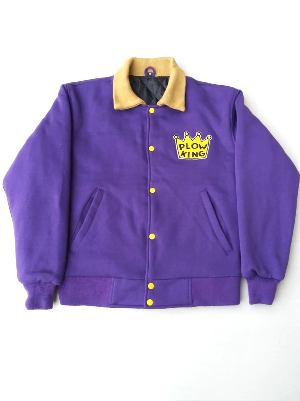 Plow King Jacket The Simpsons Barney Gumble Costume Mr. Snow Removal Coat Gift