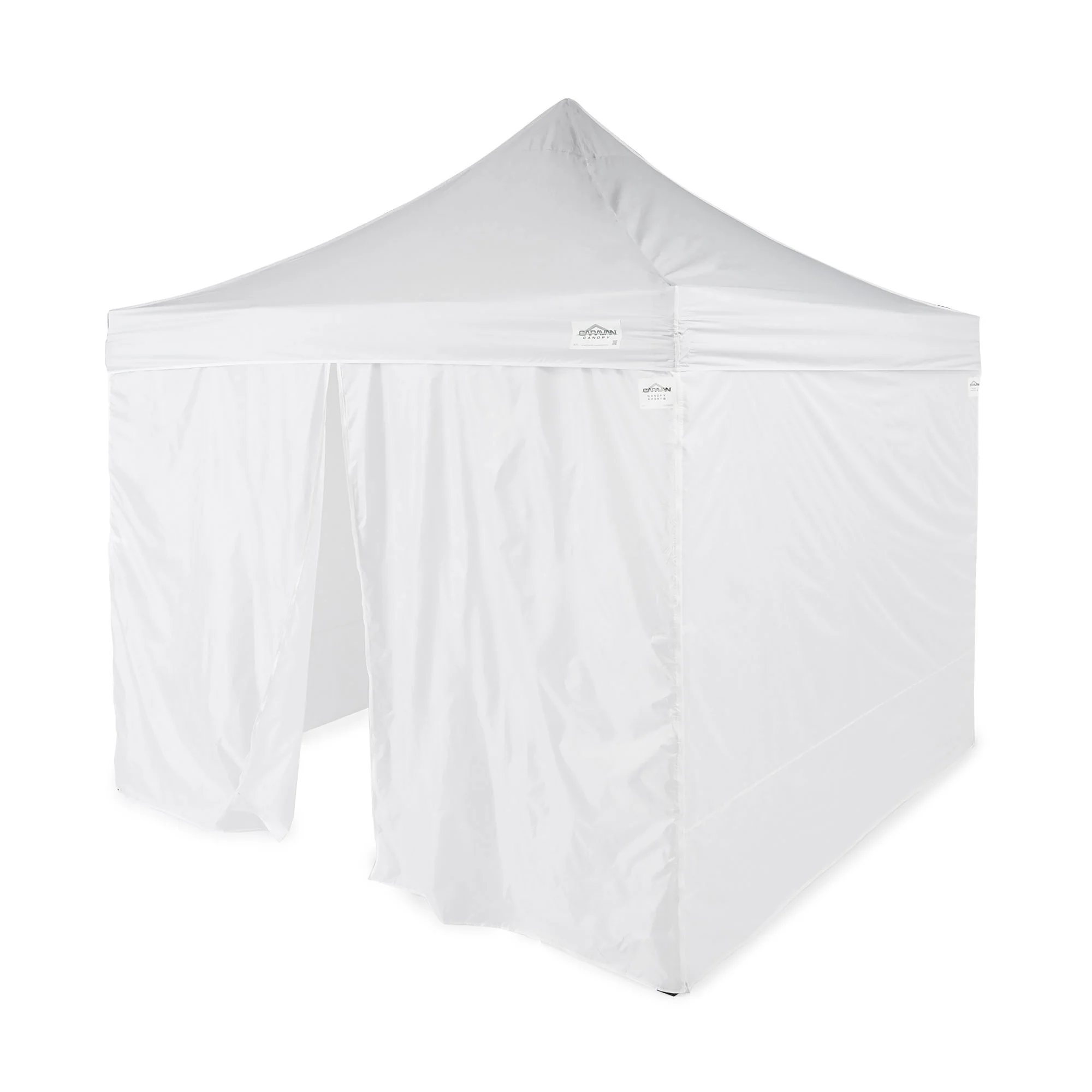 Caravan Canopy V Series Sidewalls w/V Series 2 Angled Leg Canopy & 4 Plates