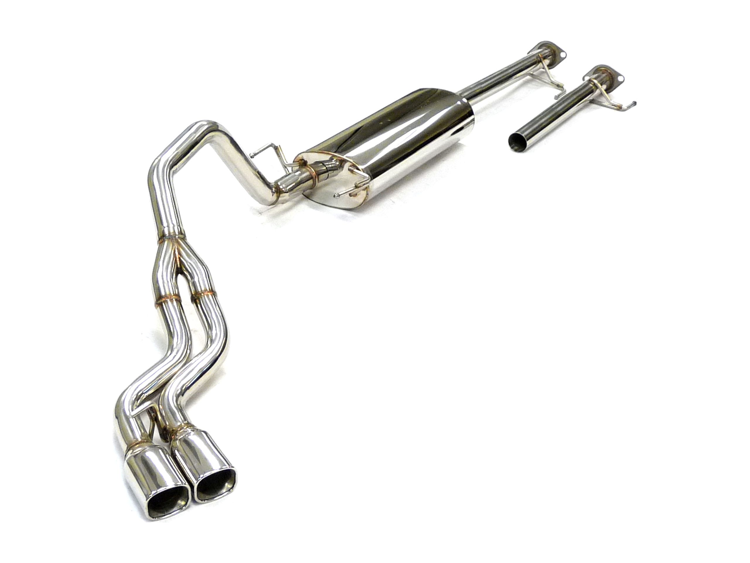 Stainless Catback Exhaust Compatible With 03 thru 09 Toyota 4Runner 4.0/4.7L V6/V8 By OBX-RS