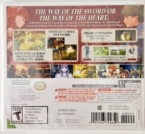 New Game Bundle Fire Emblem Awakening & Echoes: Shadows of Valentia 3DS