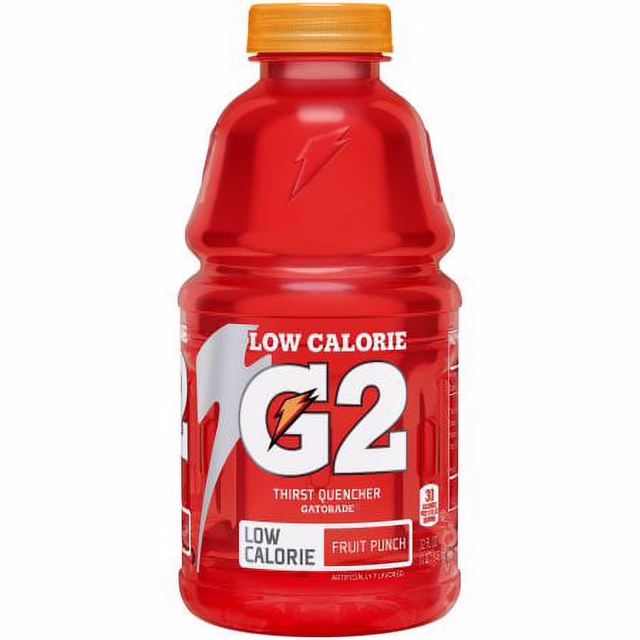 Gatorade G2 ? Low Calorie Fruit Punch Thirst Quencher 32 fl. oz. (Pack of 24)