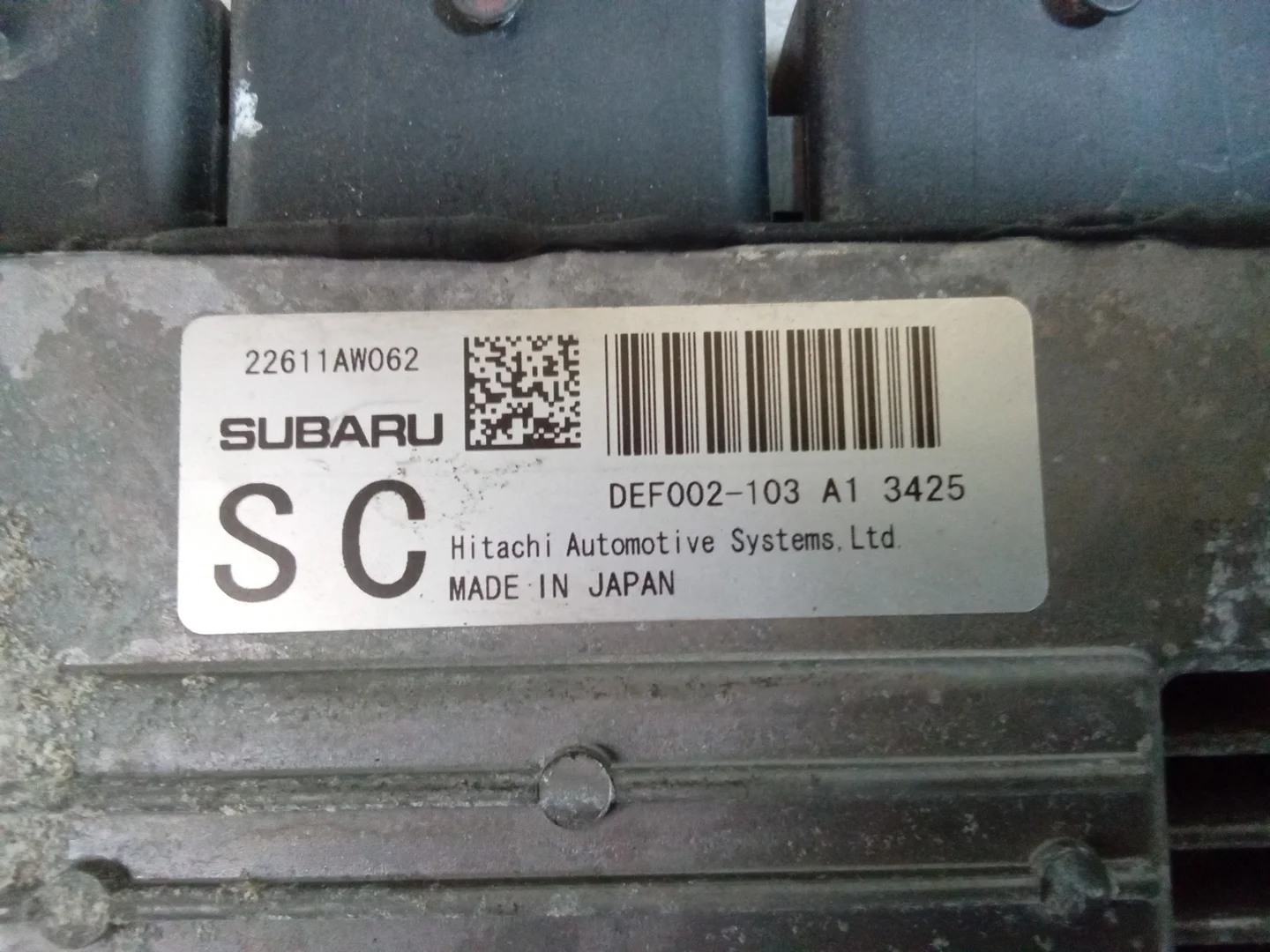 Pre-Owned 2014 Subaru Forester 2.0L Electronic Control Module 22611AW062 OEM LKQ (Good)