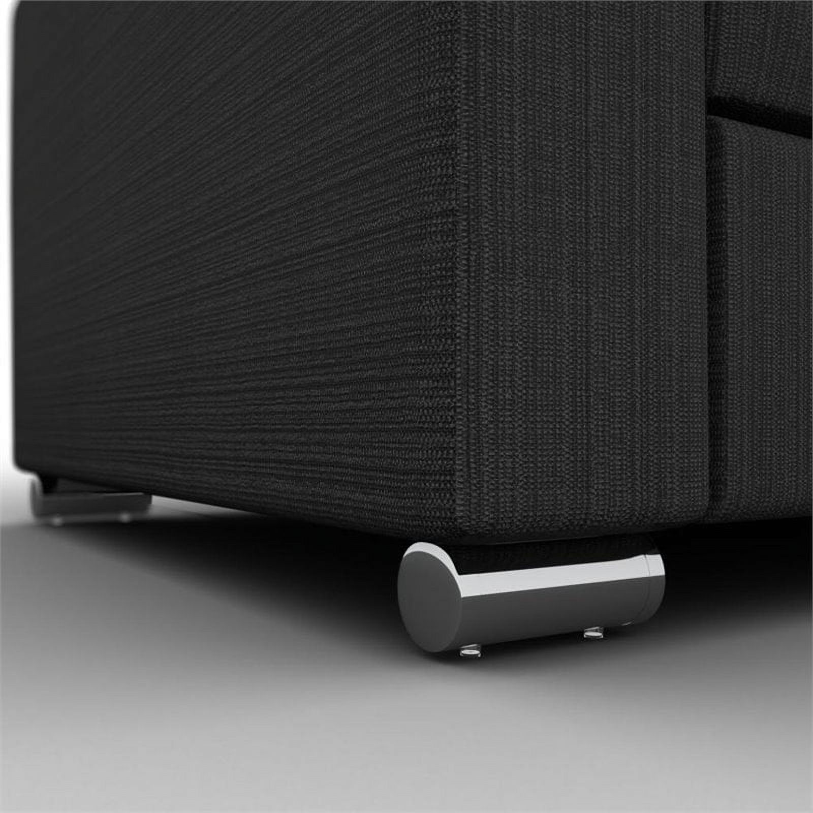 Atlin Designs 2 Piece Queen Wall Bed Set in White and Gray