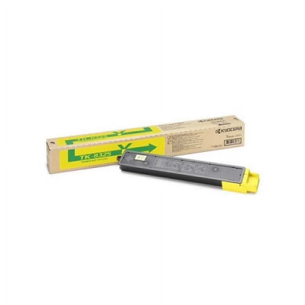 Kyocera TK8327Y Yellow Toner Cartridge, Each