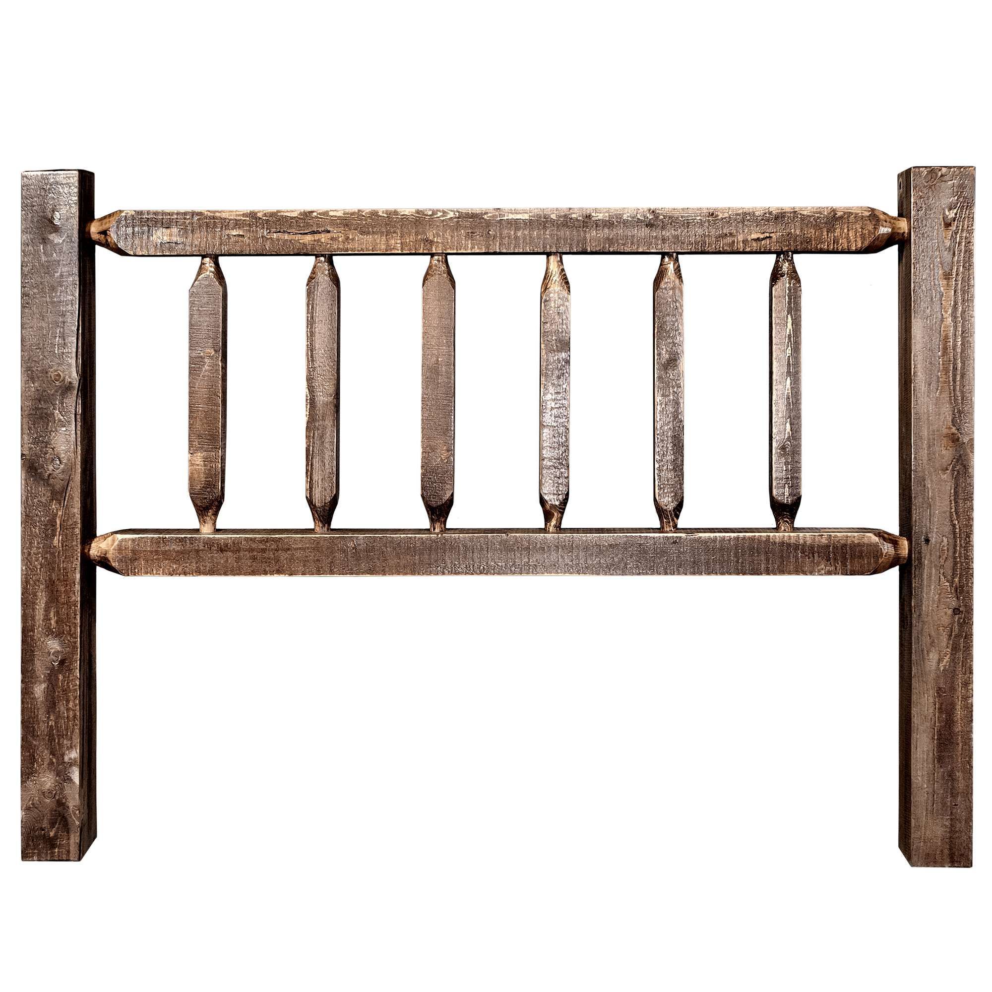 Homestead Collection Eastern King Headboard, Stain & Clear Lacquer Finish